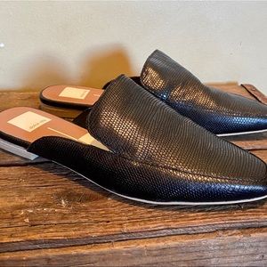 Dolce Vita Black Leather Slip on shoes